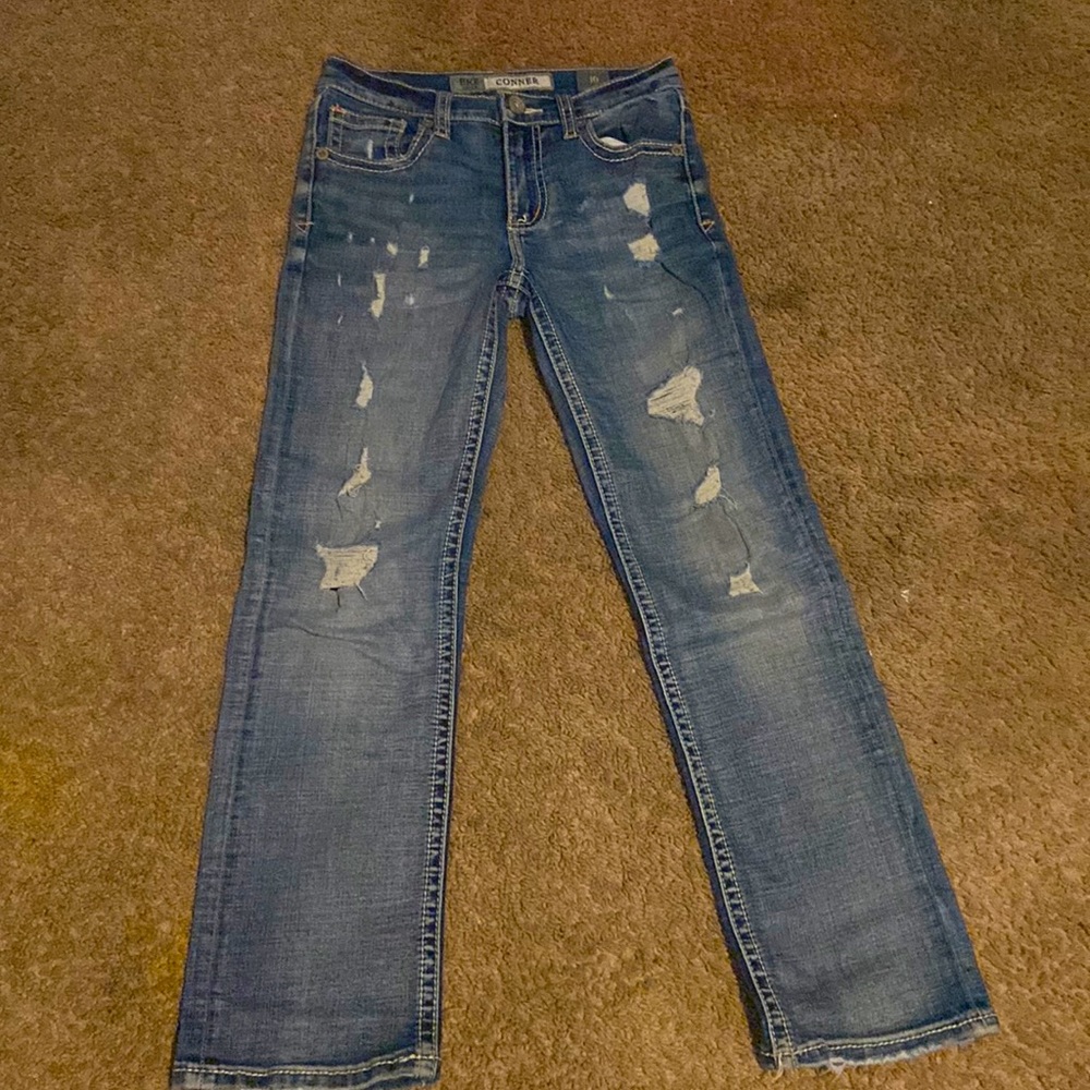 size 10 kids jeans , bke ,